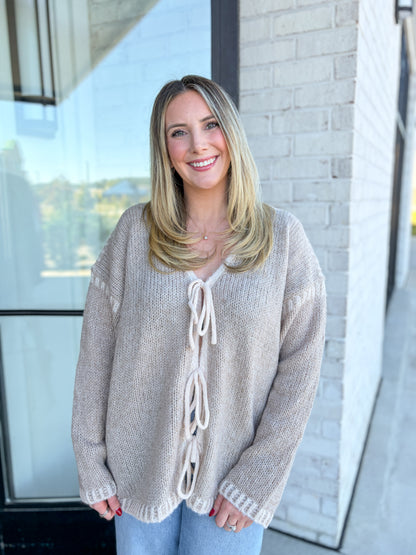 Celeste Bow Tie Cardigan