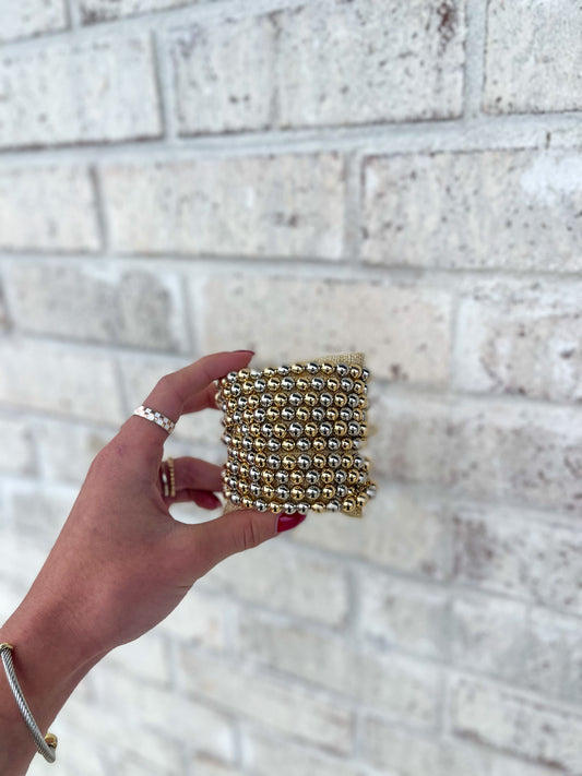Gold & Silver Bracelet Set