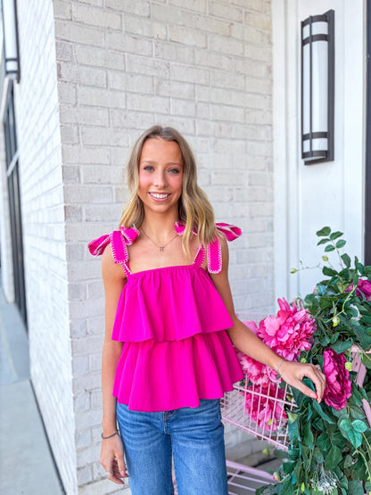 Maddie Tiered Top