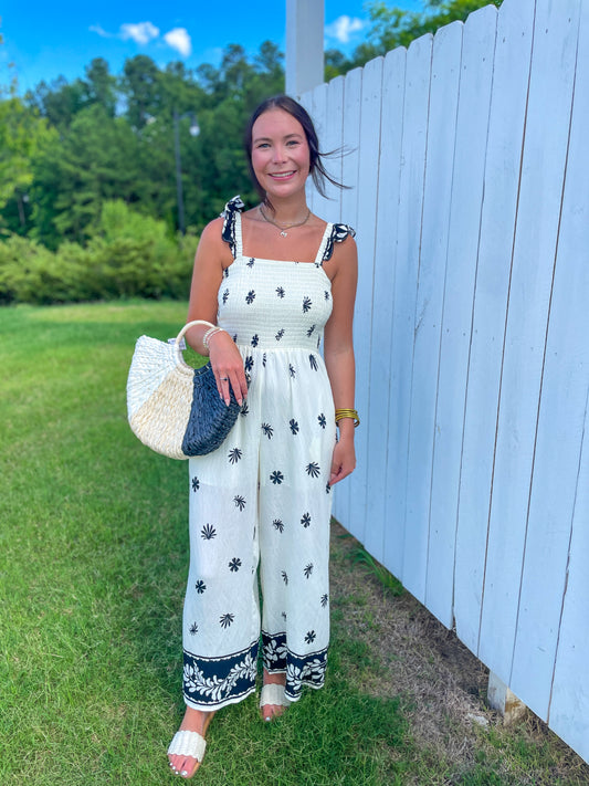 Raya Ruffle Sleeve Jumpsuit