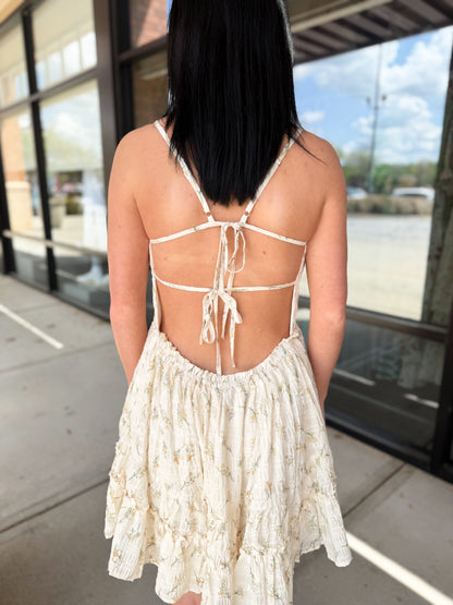 Slater Strapy Back Mini Dress