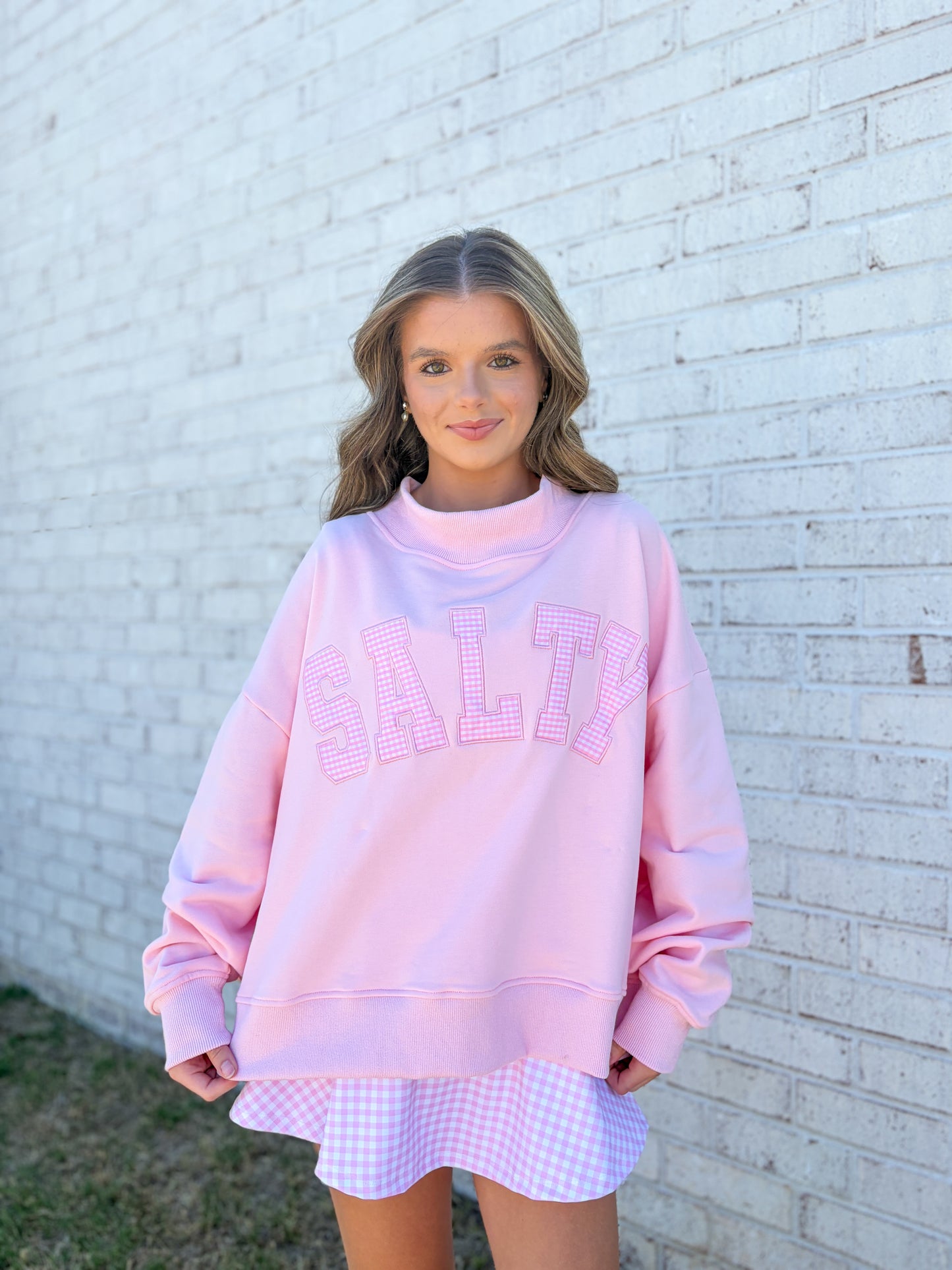 Salty Mockneck Sweatshirt