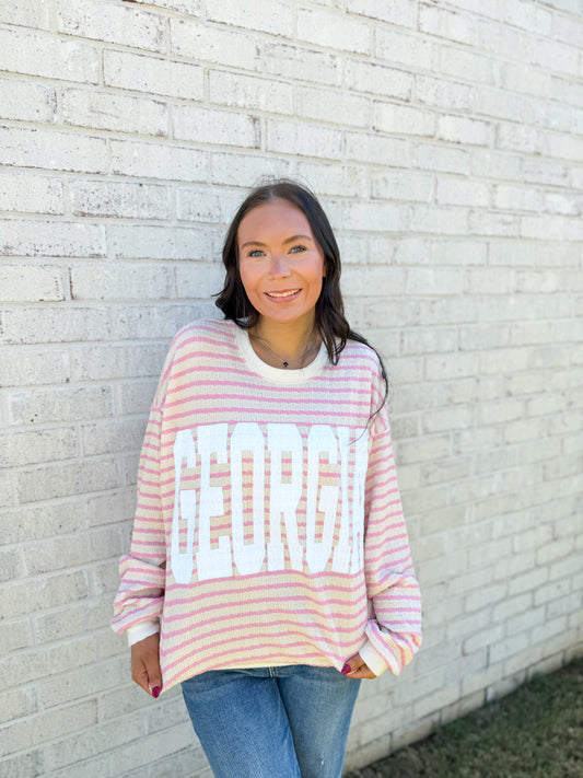 Georgia Stripped Top