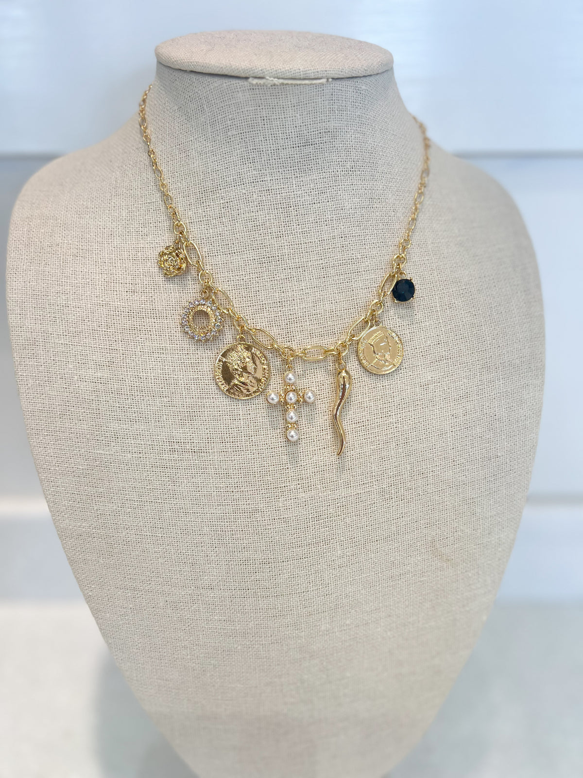 Dainty Charm Necklace