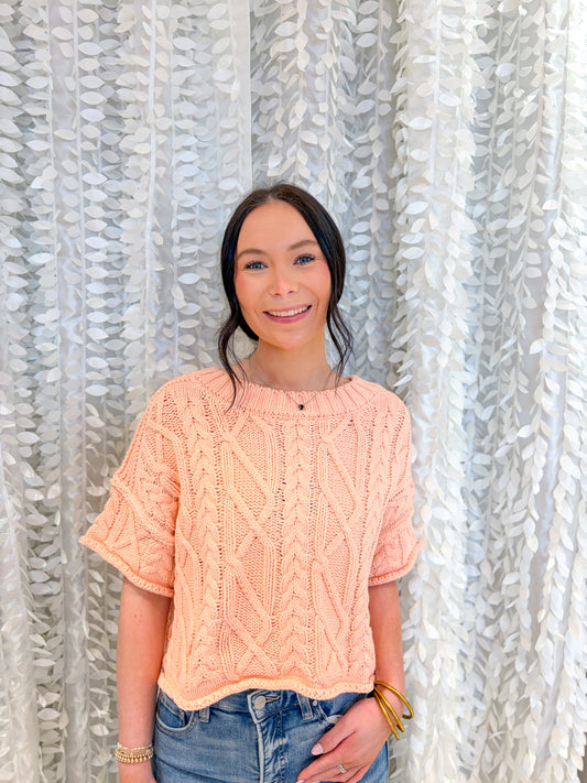 Chunky Knit Sweater Top