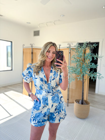 Teigan Patterned Romper