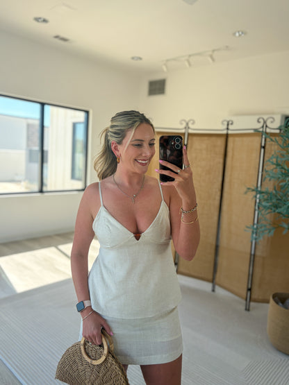 Cassidy Linen Top