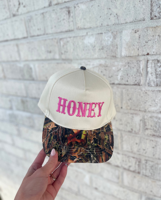 Honey Camo Trucker Hat