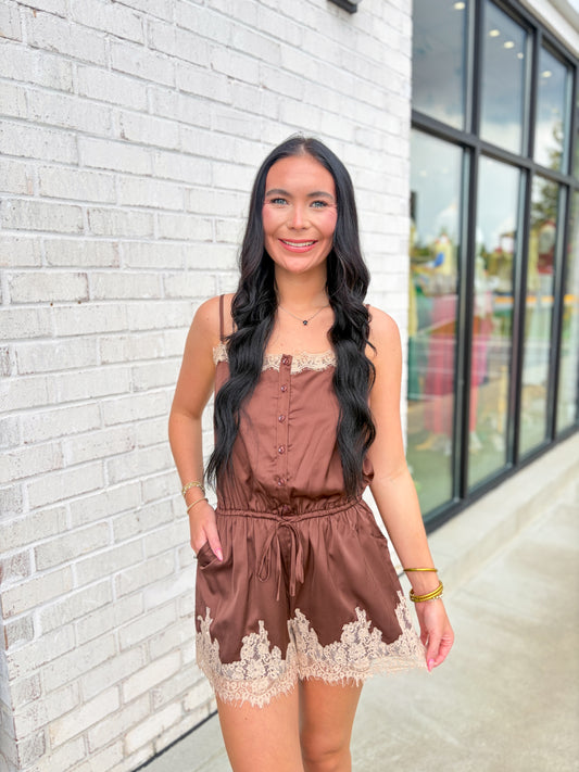 Stellar Lace Romper