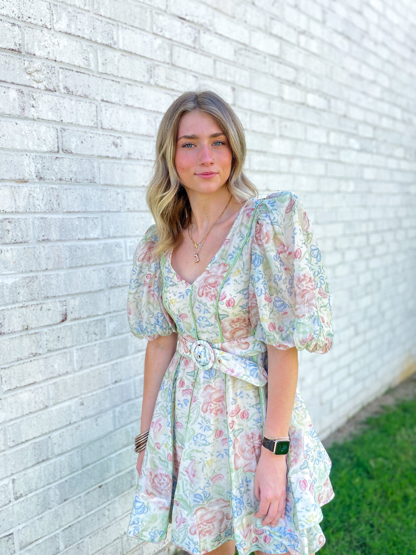 Eloise Puff Sleeve Dress