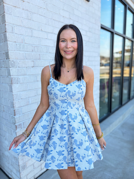 Kinsley Floral Mini Dress