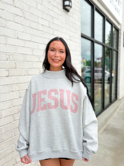 Jesus/God Is Good Mock Neck