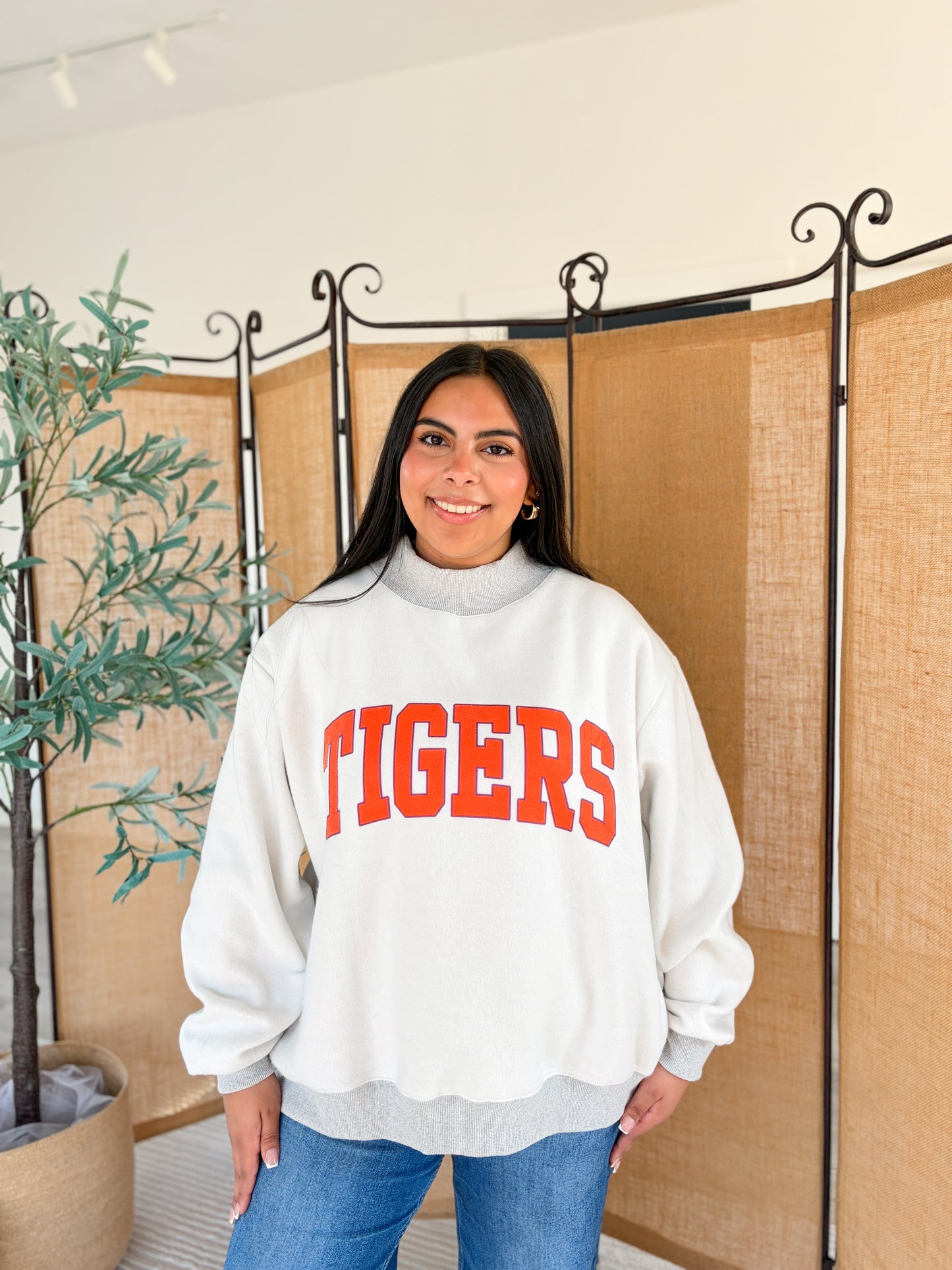 Clemson Tigers Reversible Mock Neck