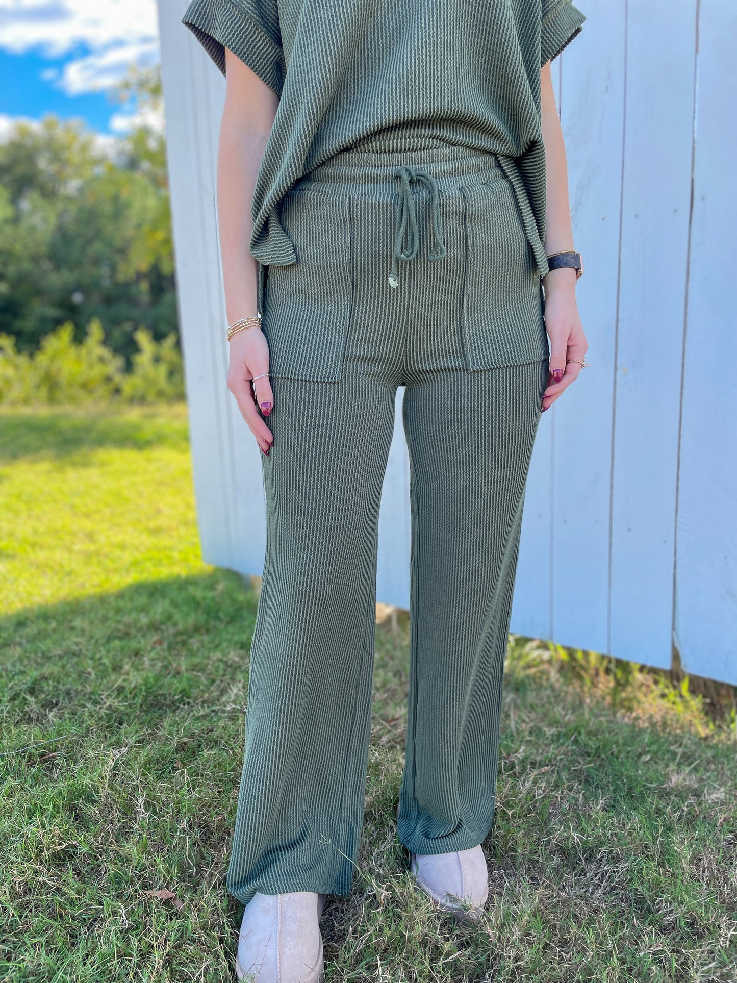 Bridgett Ribbed Pants