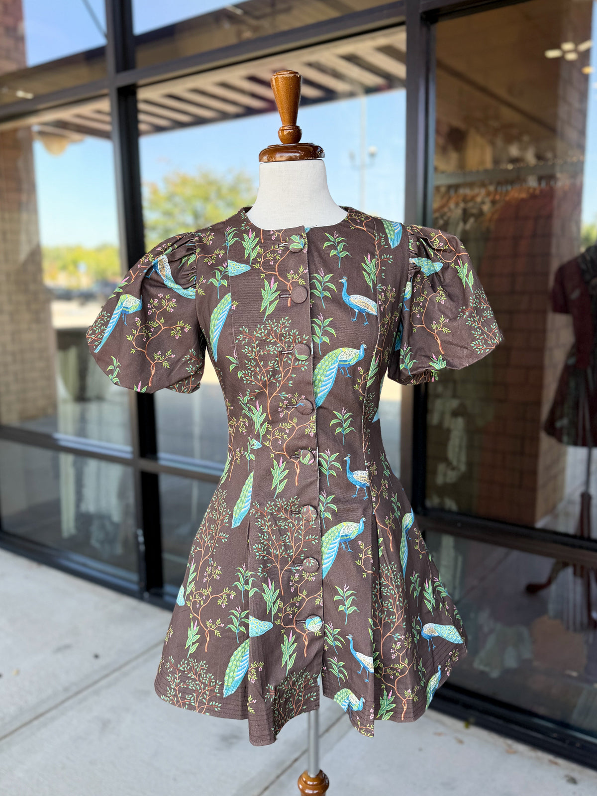 Mara Printed Mini Dress