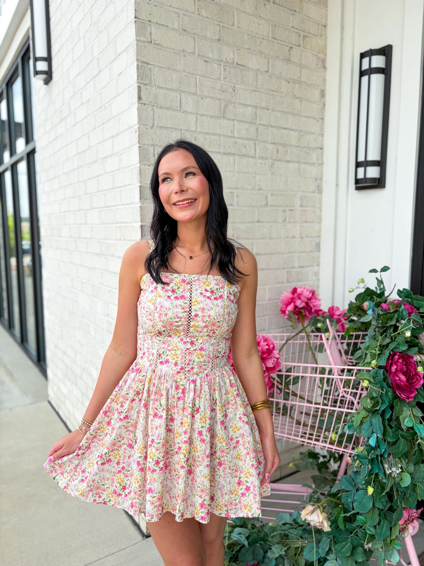 Melissa Floral Mini Dress