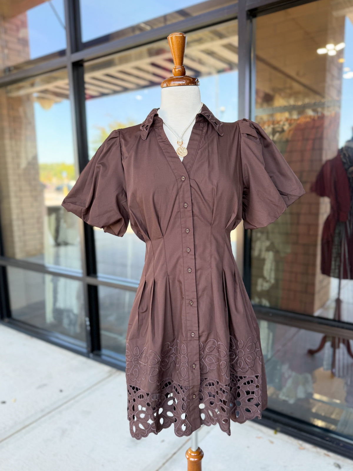 Darcy Cinch Waist Mini Dress