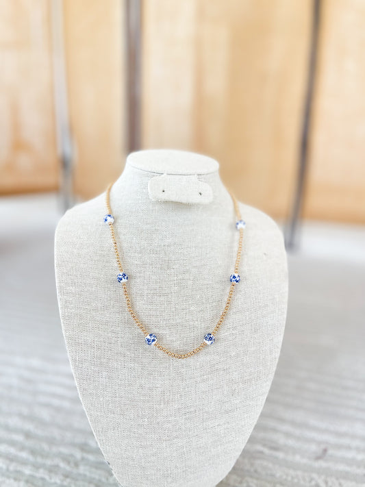 Beaded Ball Necklace