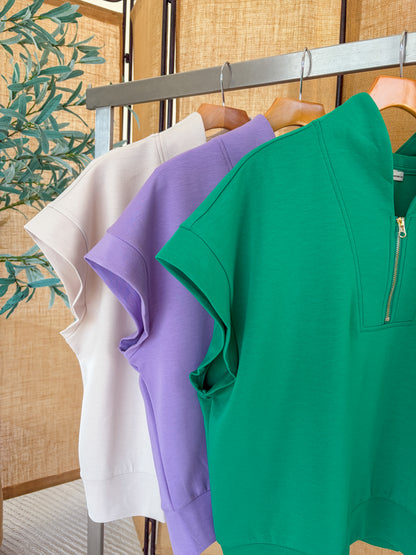 Soft Stream Half Zip Top