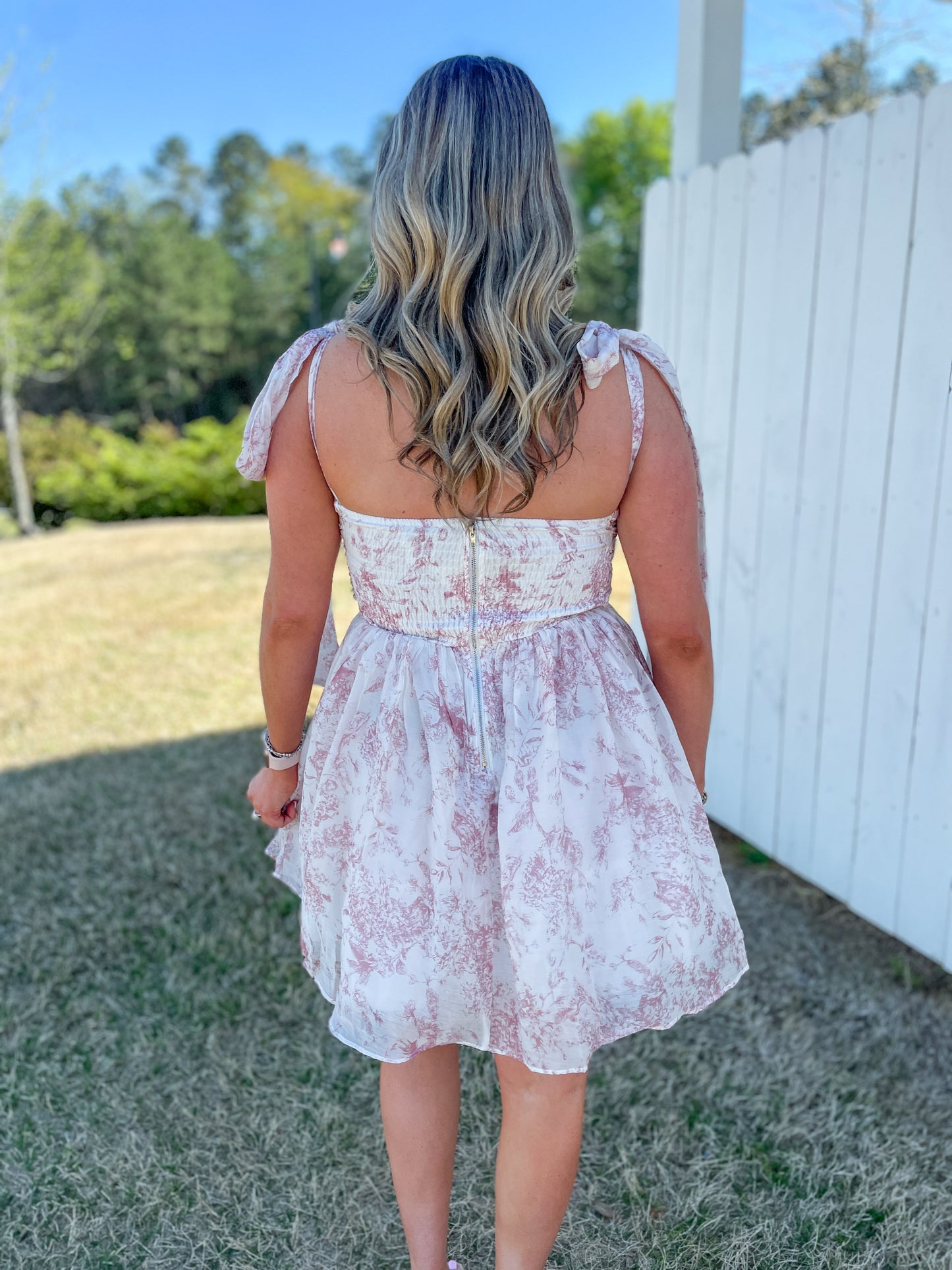 Sarah Printed Dress