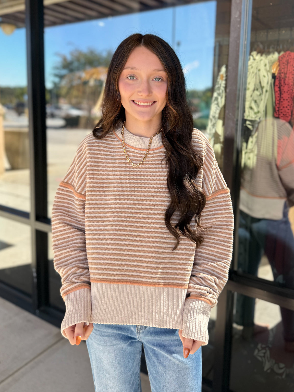 Ginger Striped Sweater