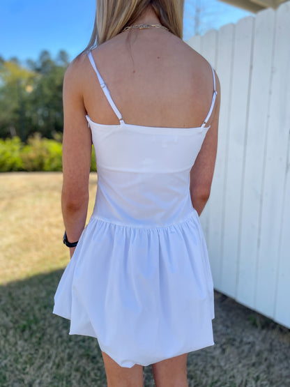 Bubble Drop Waist Dress