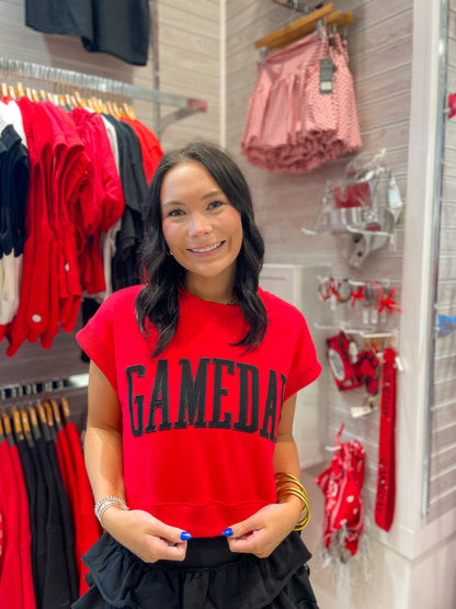 Game Day Cropped Top