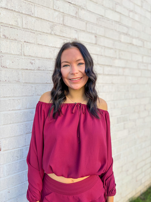 Campbell Bubble Long Sleeve Top