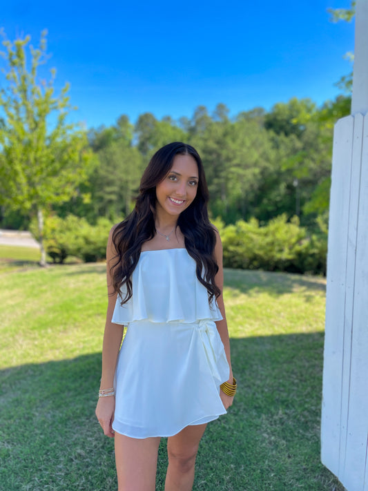 Peyton Tie Romper