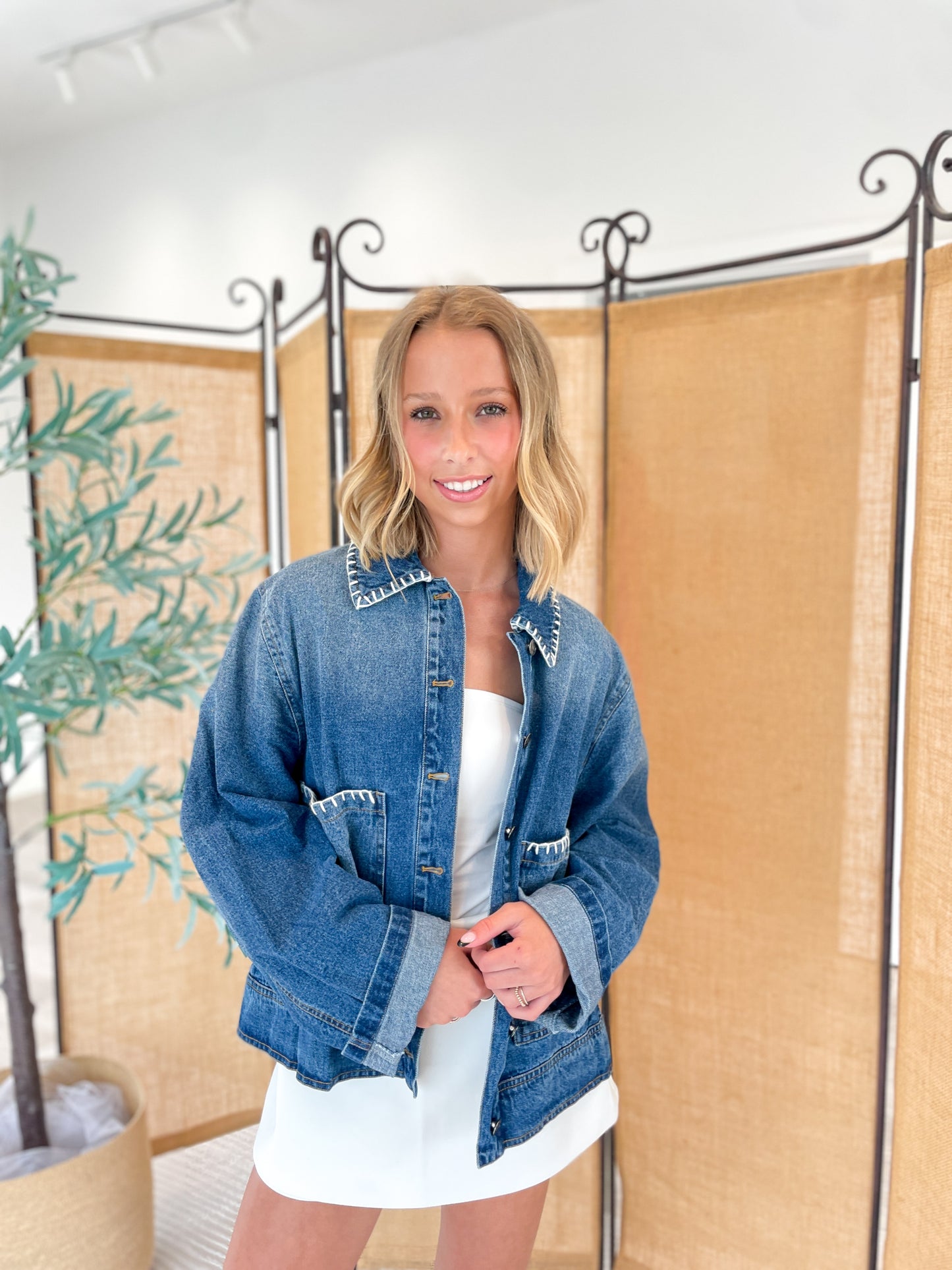 Opal Jean Jacket