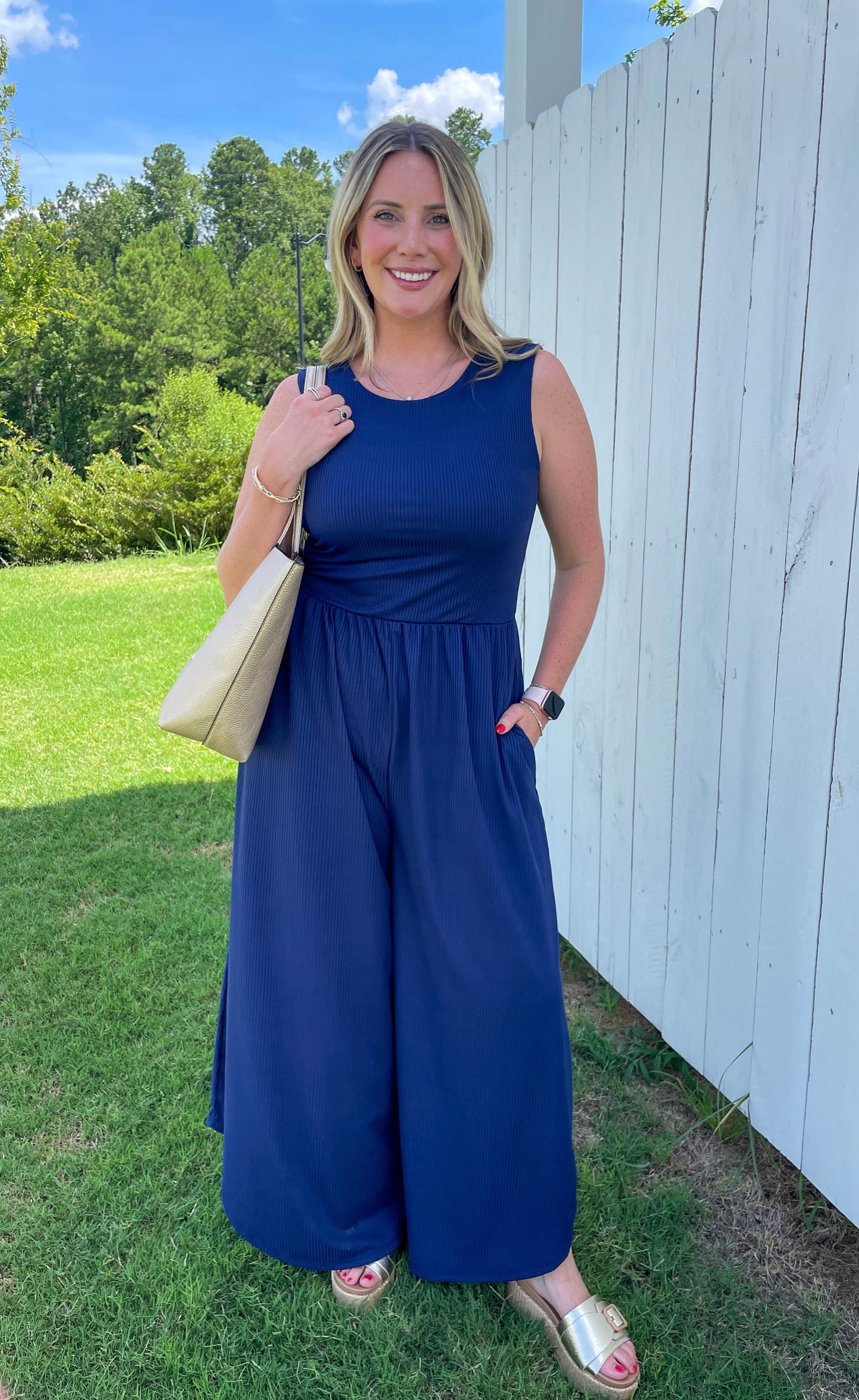 Lou Wide Leg Jumpsuit