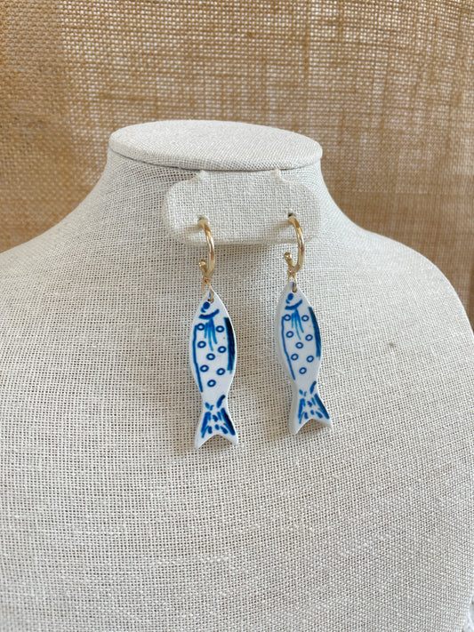 Fish Dangle Earrings