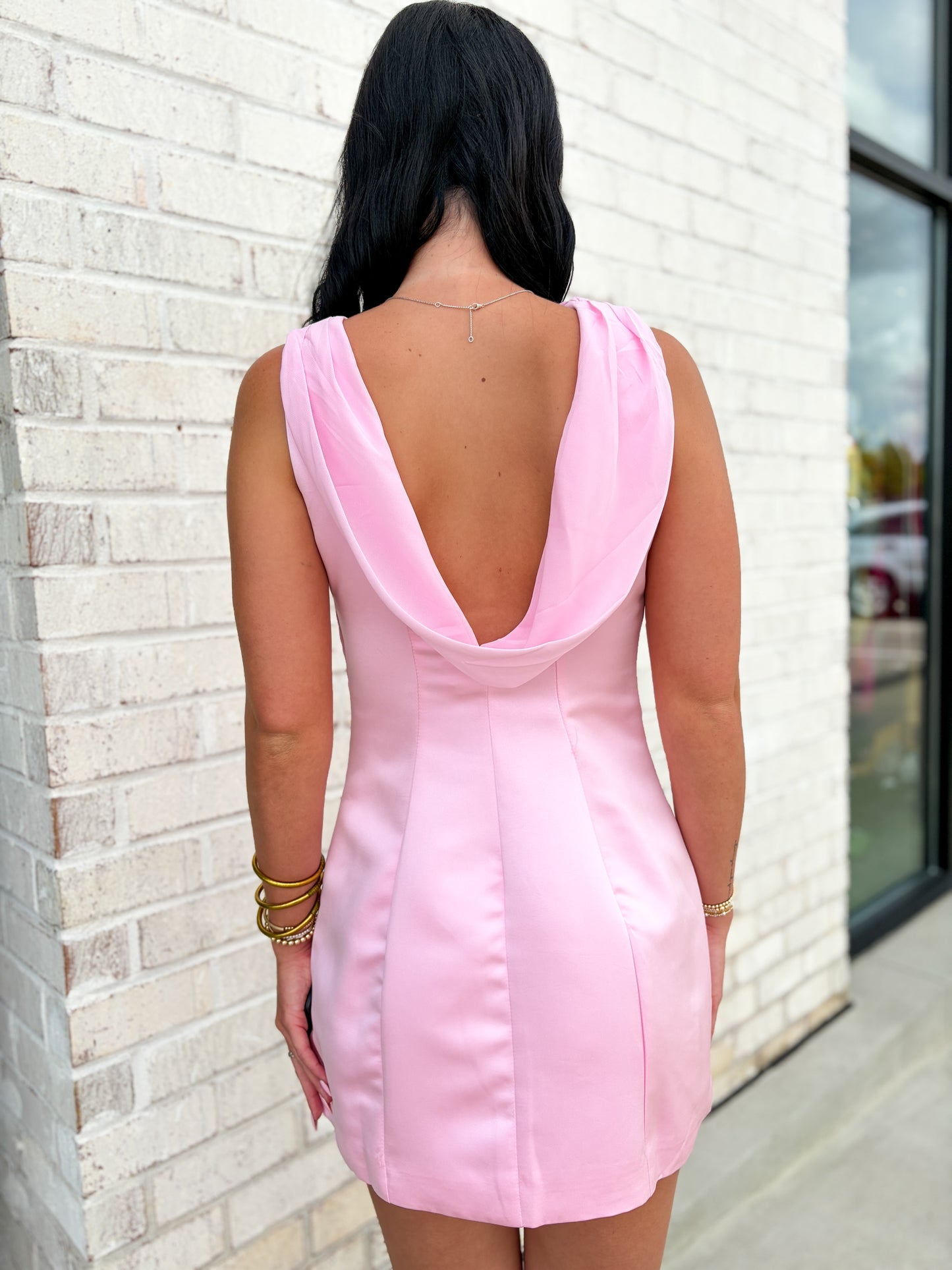 Fallon Silk Mini Dress