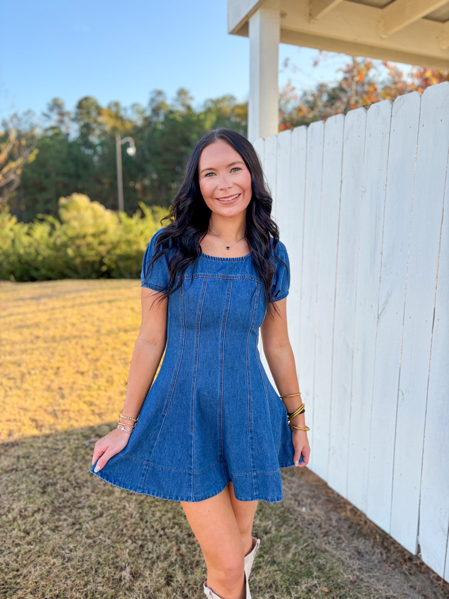 Down South Denim Dress