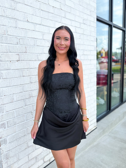 Dahlia Corset Mini Dress