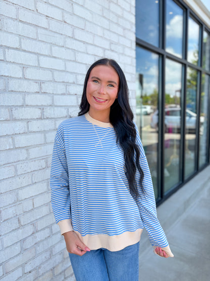 Stripped Everyday Top