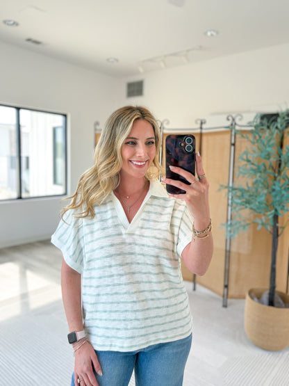 Striped Lightweight Top