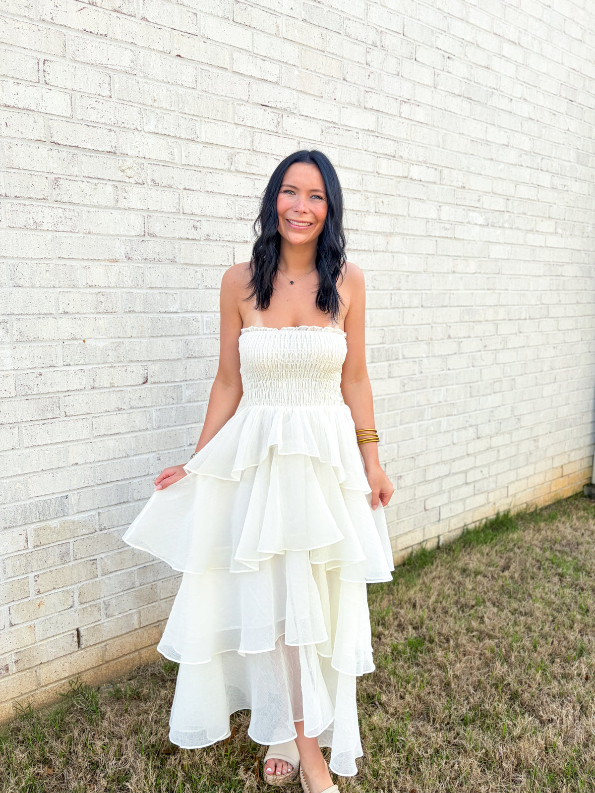 Brooklyn Tiered Midi Dress