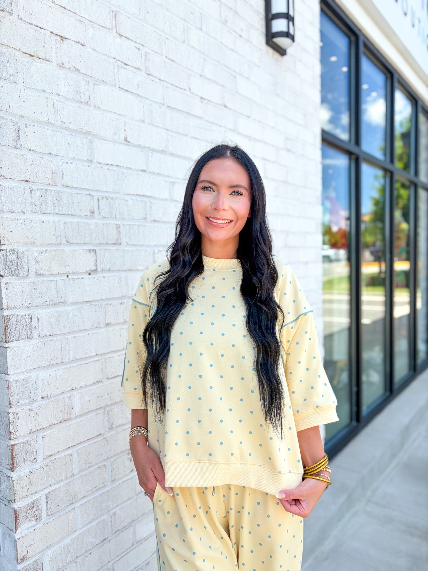 Pippa Polka Dot Top