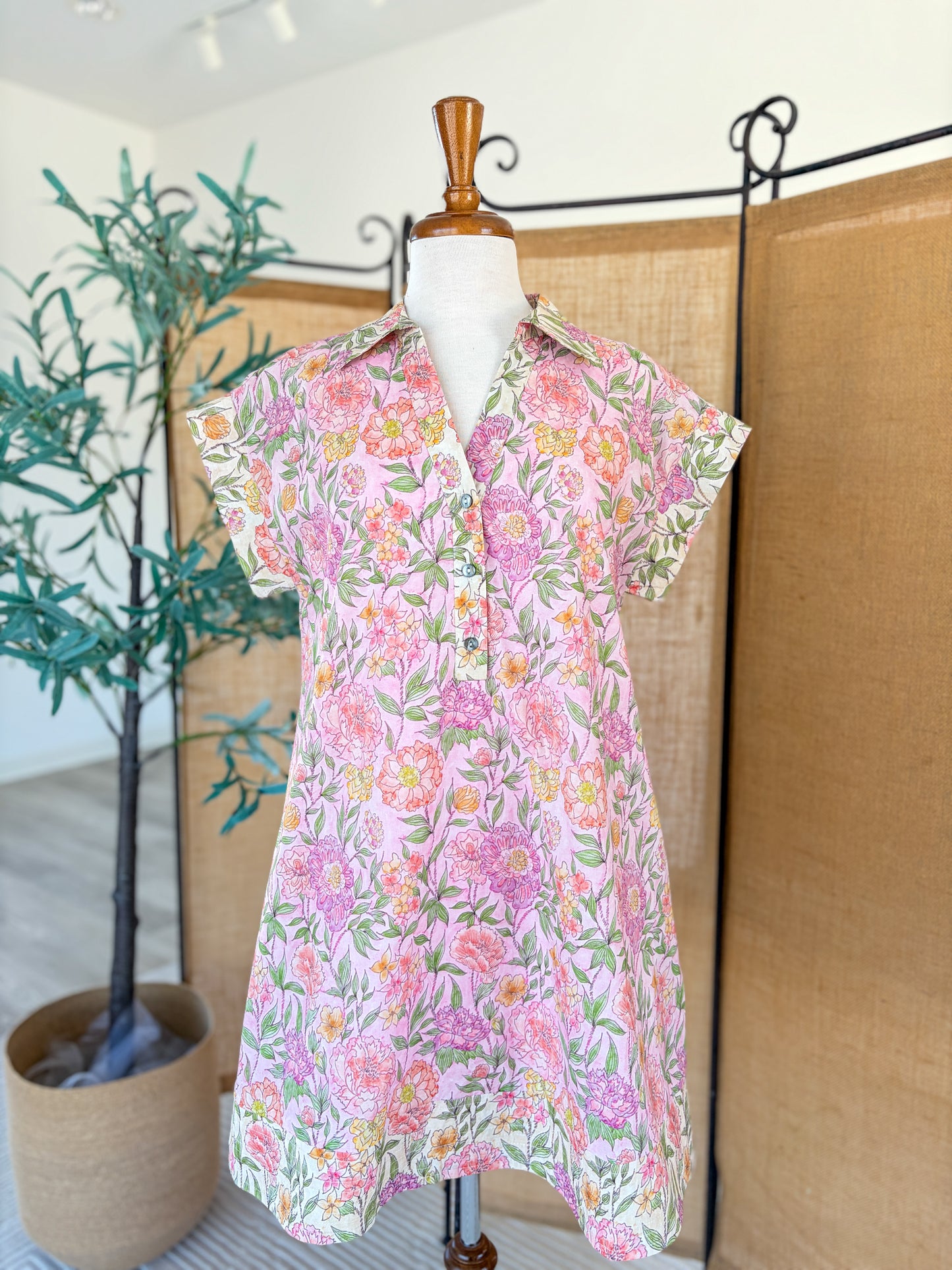 Floral Babydoll Dress