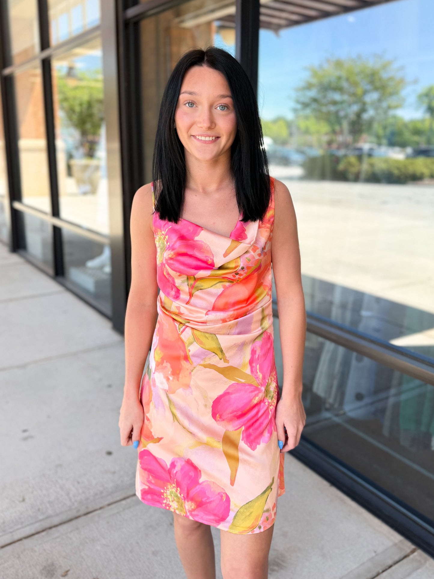 Layton Silk Mini Dress