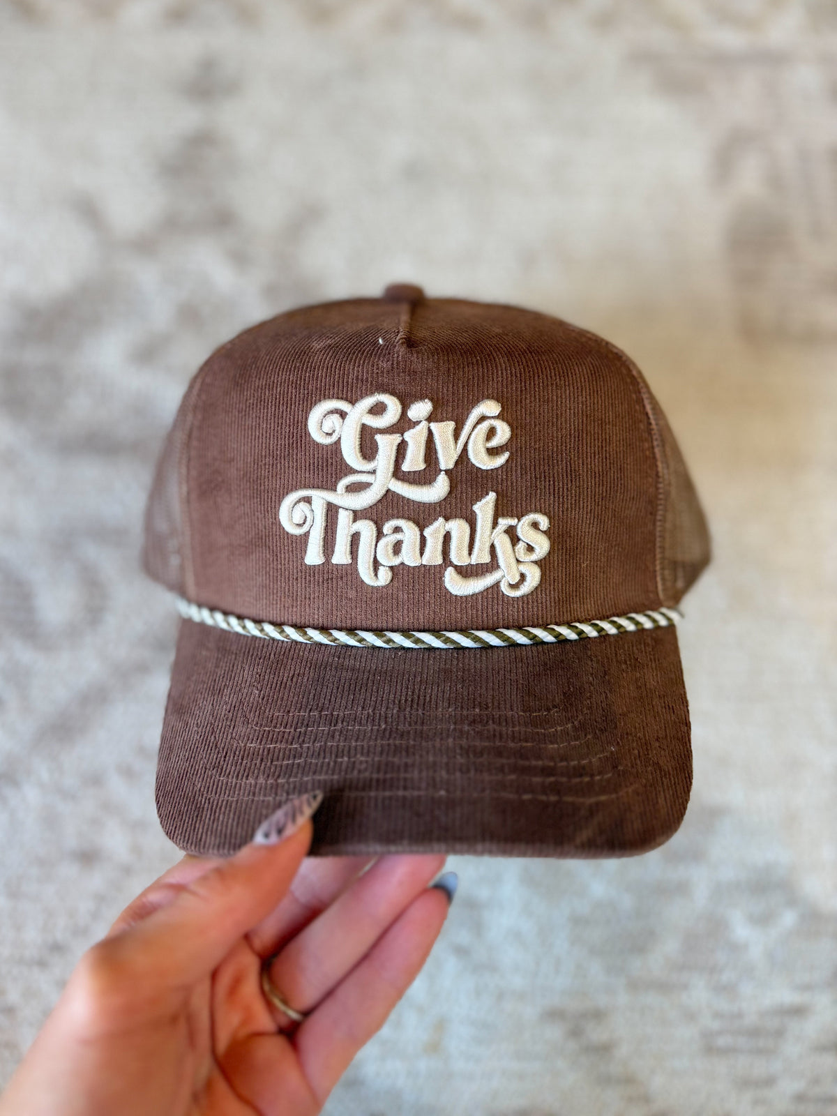 Give Thanks Trucker Hat