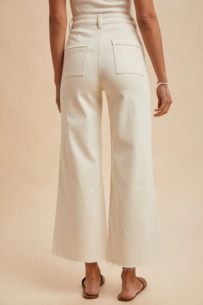 Eyelet Floral Jeans
