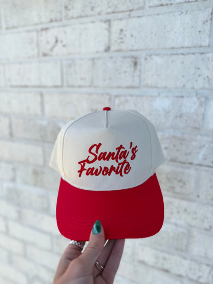 Santa’s Favorite Trucker Hat