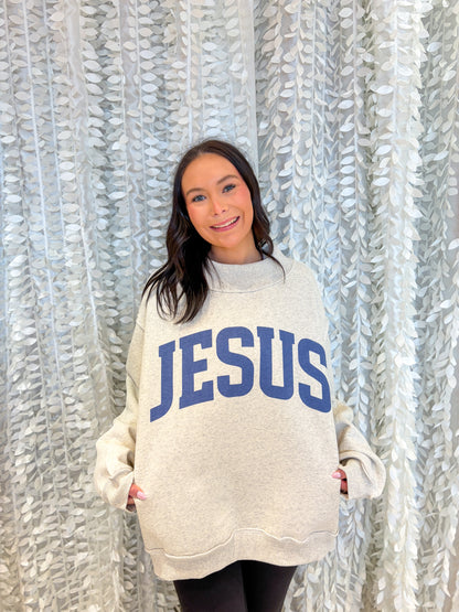 Jesus/God Is Good Mock Neck