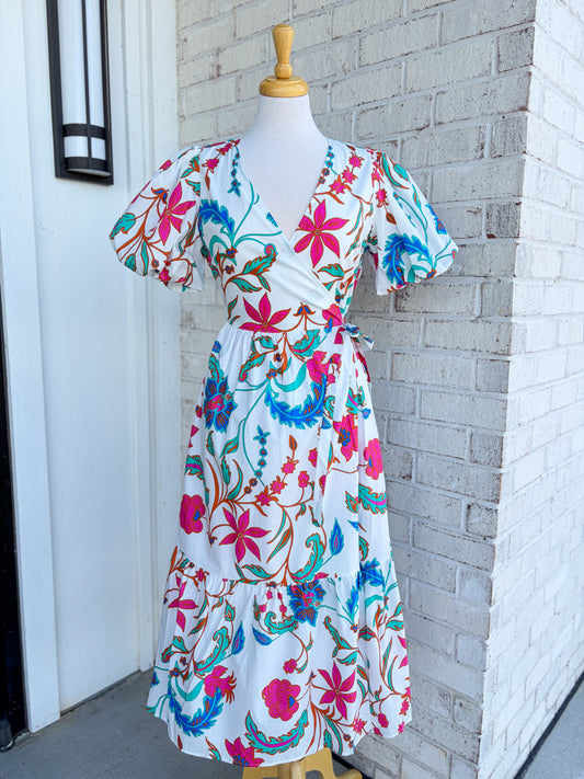 Ninny V-Neck Maxi Dress