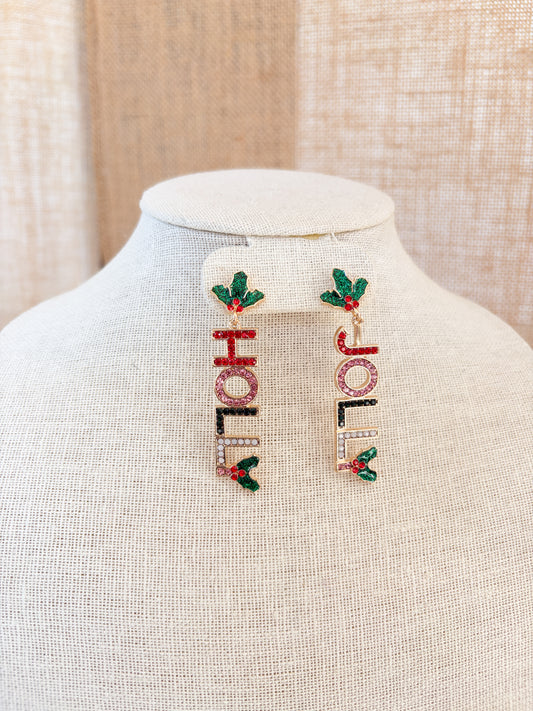 Holly Jolly Dangle Earrings