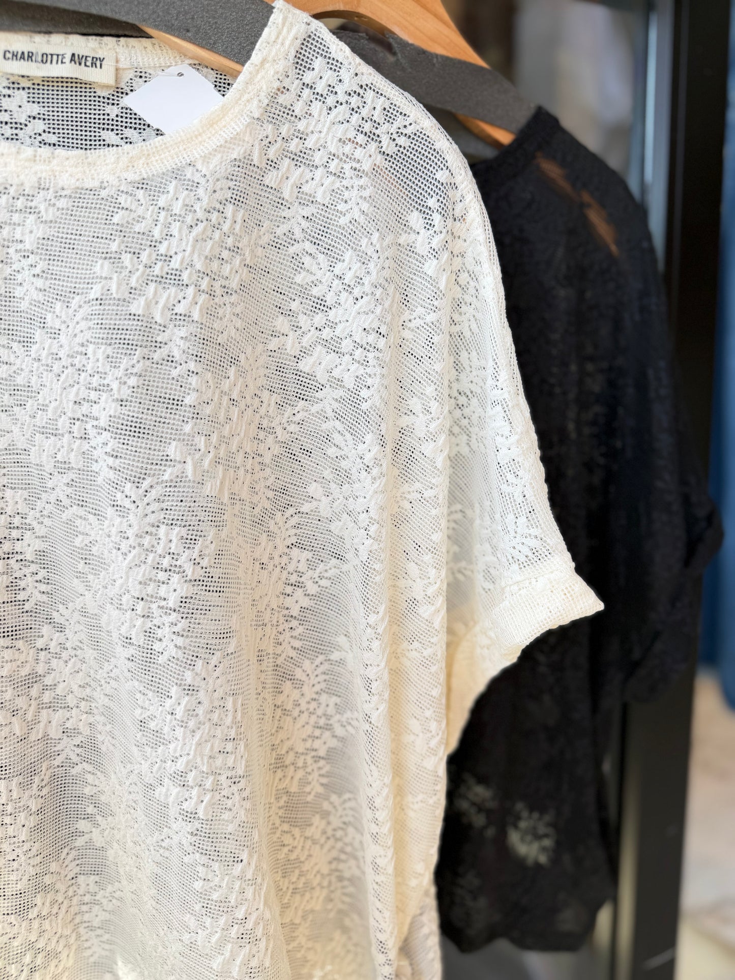 Sheer Lace Top