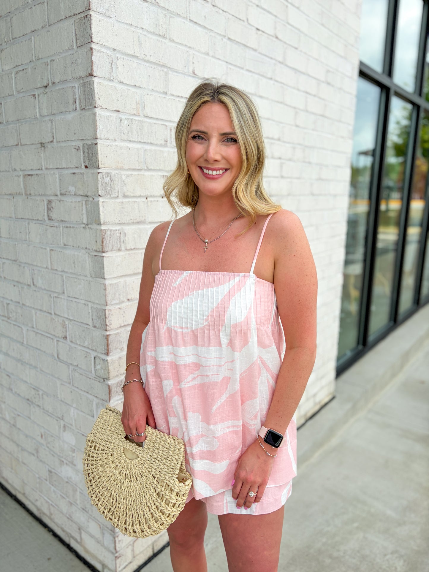 Amari Printed Romper