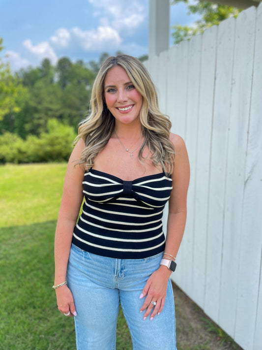Nessa Stripped Top